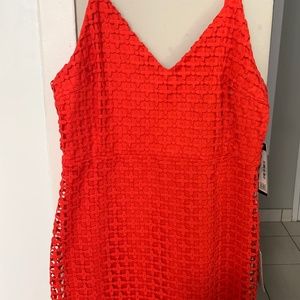 Indehearted Lace red New summer dress for any occasion